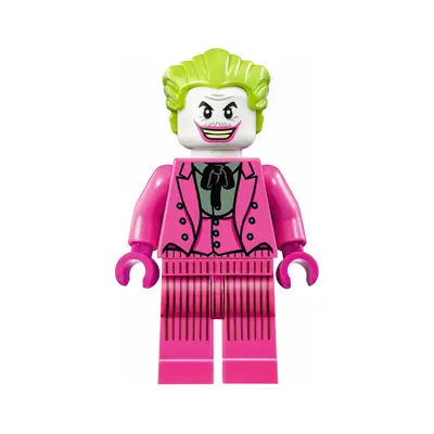  The Joker - Dark Pink Suit, Wide Grin / Lips Pursed