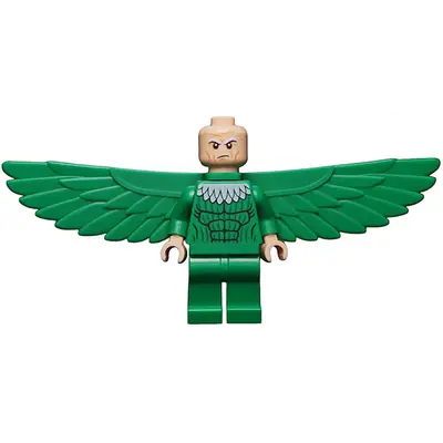 Vulture, Green Costume and Falcon Wings