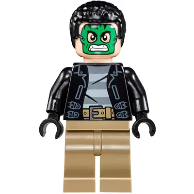  Masked Robber - Green Mask, Striped Shirt