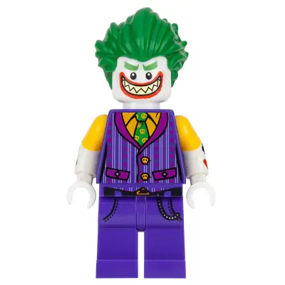  The Joker - Striped Vest, Shirtsleeves, Smile with Pointed Teeth Grin