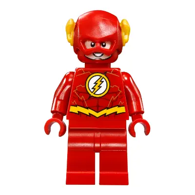  The Flash - Gold Outlines on Chest