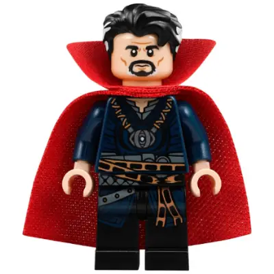  Doctor Strange - Necklace, Cloth Spongy Cape and Starched Collar