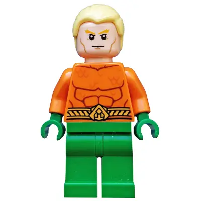  Aquaman - Bright Light Yellow Short Hair