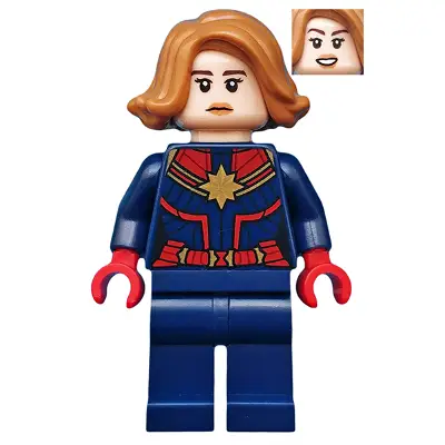  Captain Marvel (Carol Danvers) - Medium Nougat Hair