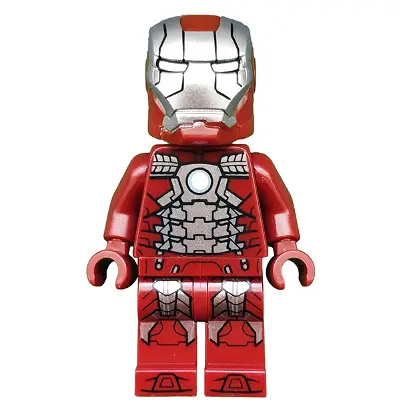  Iron Man - Mark 5 Armor, Trans-Clear Head