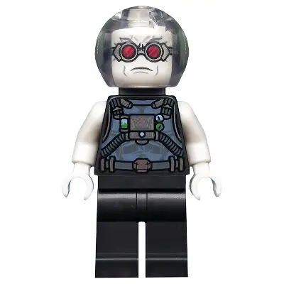  Mr. Freeze, Pearl Dark Gray, Neck Bracket
