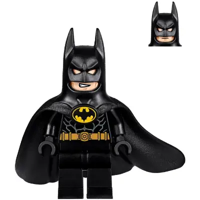  Batman - One Piece Cowl and Cape with Complex Bat Logo (1989)