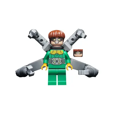  Dr. Octopus (Otto Octavius) / Doc Ock - Green Outfit, Long Mechanical Arms without Stickers