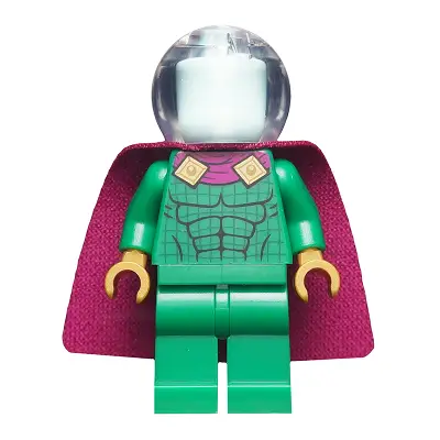  Mysterio - Light Aqua Head, Trans-Clear Helmet