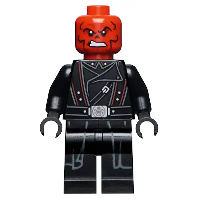  Red Skull - Printed Legs