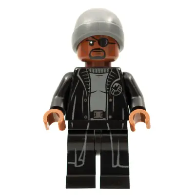  Nick Fury - Dark Bluish Gray Beanie