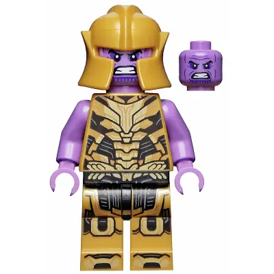  Thanos - Minifigure, Pearl Gold Outfit