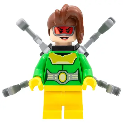  Doc Ock - Female, Medium Legs, Flat Silver Arms