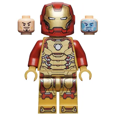  Iron Man - Pearl Gold Armor and Legs