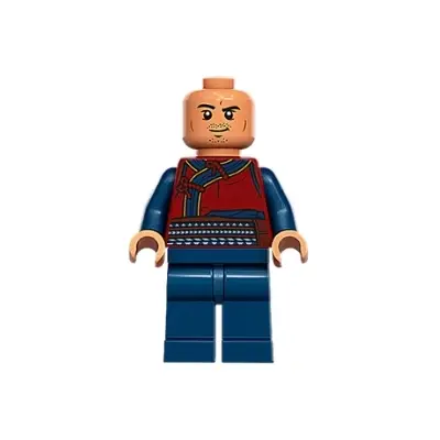  Wong - Dark Red Robe, Dark Blue Legs