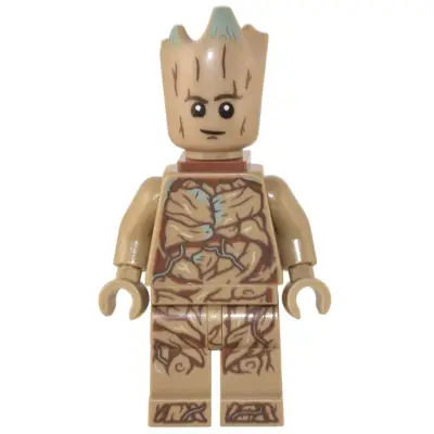  Groot, Teen Groot - Dark Tan with Neck Bracket