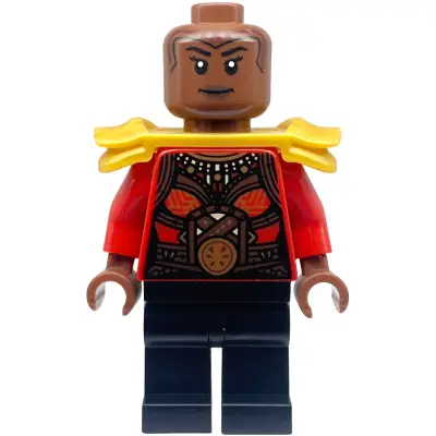  Okoye - Red Top, Shoulder Armor