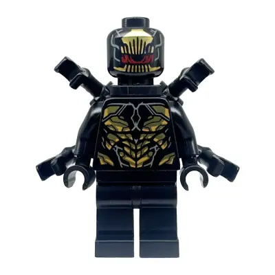  Outrider - Extended Arms, Torso with Short Dark Bluish Gray Tips at Neck