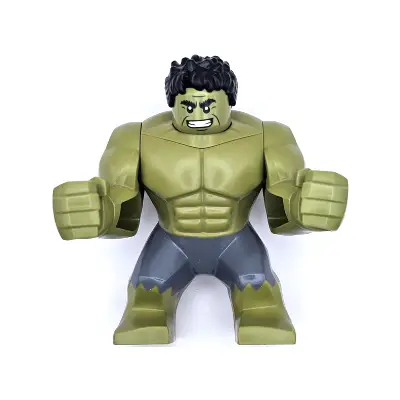  Hulk - Giant, Dark Bluish Gray Pants, Smile
