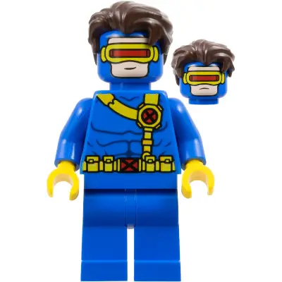  Cyclops - Blue Outfit, Plain Legs