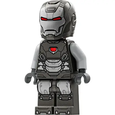  War Machine - Pearl Dark Gray and Light Bluish Gray Armor