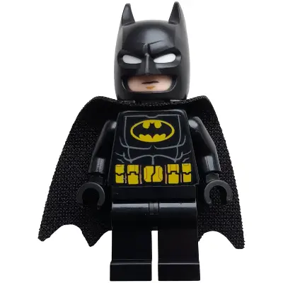  Batman - Black Suit, Yellow Belt with Medium Nougat Details, Cowl with White Eyes