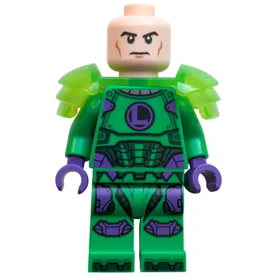  Lex Luthor - Bright Green Armor, Shoulder Pads