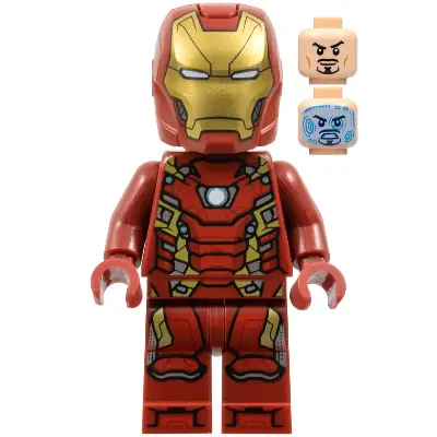  Iron Man - Mark 46 Armor, Large Helmet Visor