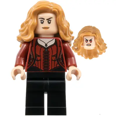  The Scarlet Witch (Wanda Maximoff) - Plain Legs, Medium Nougat Hair