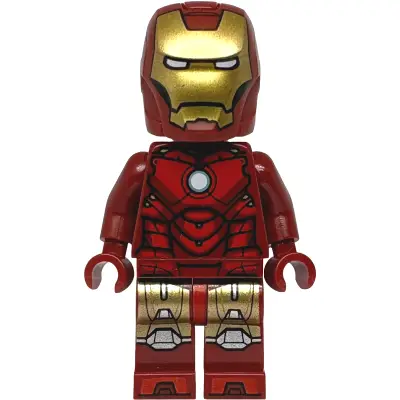 Iron Man - Mark 4 Armor, Large Helmet Visor, Light Nougat Head