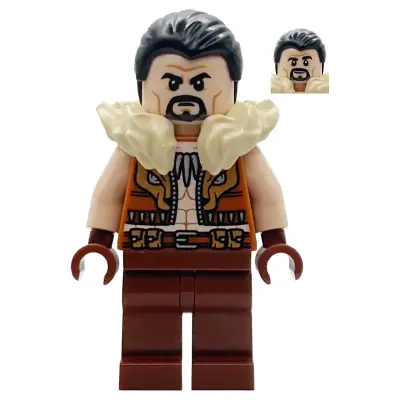  Kraven The Hunter - Reddish Brown Plain Legs