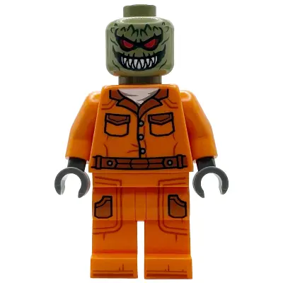  Killer Croc - Prison Jumpsuit, Side Pockets