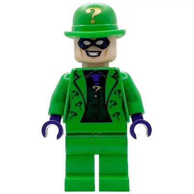  The Riddler - Bright Green Outfit and Bowler Hat