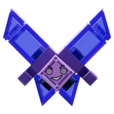  Kryptomite - Purple, Medium Crystals, Hands