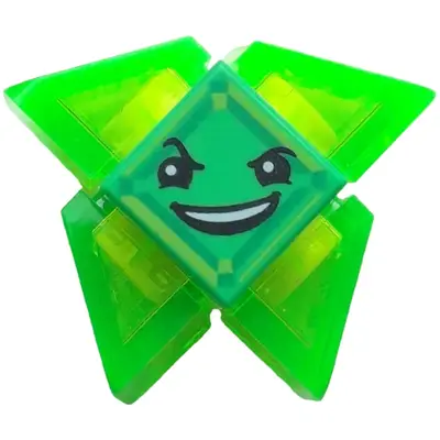  Kryptomite - Green, Small Crystals (Slopes)