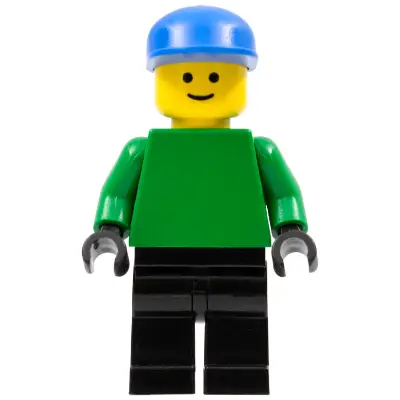  Soccer Player Blue/White Team Goalie