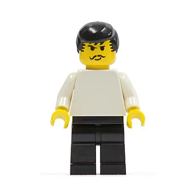  Soccer Player White/Black Team Player 3