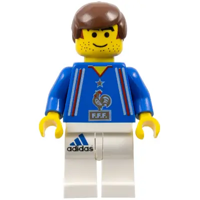  Soccer Player French Team, White Legs Player 2