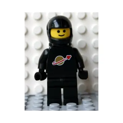  Classic Space - Black with Air Tanks and Motorcycle (Standard) Helmet (Reissue)