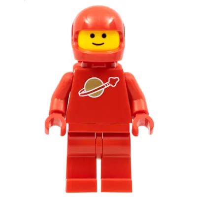  Classic Space - Red with Air Tanks and Motorcycle (Standard) Helmet (Reissue)