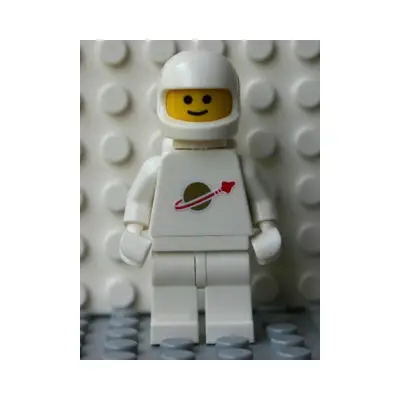 Classic Space - White with Air Tanks and Motorcycle (Standard) Helmet (Reissue)