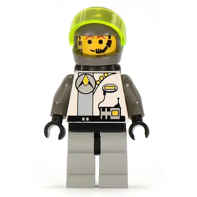  Exploriens - Dark Gray Helmet and Radio Torso