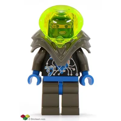  Insectoids Zotaxian Alien - Female, Gray and Blue with Silver Circuits, with Armor (Gypsy Moth / Navigator Sharp)