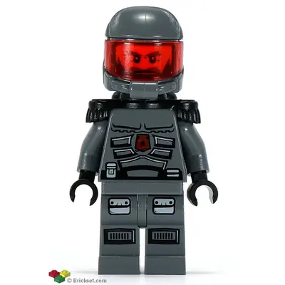  Space Police 3 Officer 12 - Air Tanks, Epaulettes