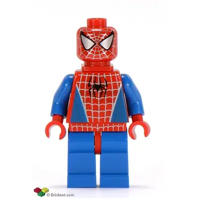  Spider-Man 1 - Blue Arms and Legs, Silver Webbing, Neck Bracket