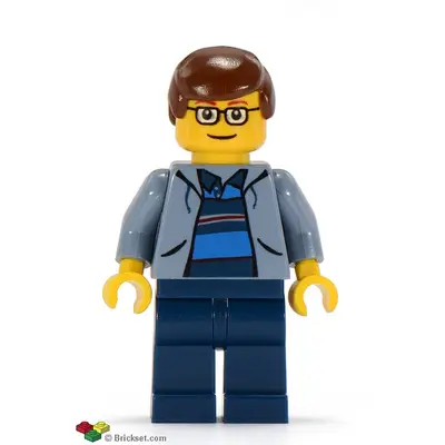  Peter Parker 2 - Sand Blue Jacket, Dark Blue Legs, Brown Male Hair