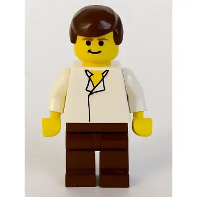  Han Solo - White Shirt without Wrinkles, Brown Legs