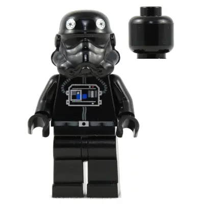  Imperial TIE Fighter / Interceptor Pilot - Black Head