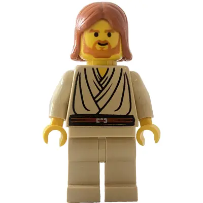  Obi-Wan Kenobi (Young with Dark Orange Hair, without Headset)