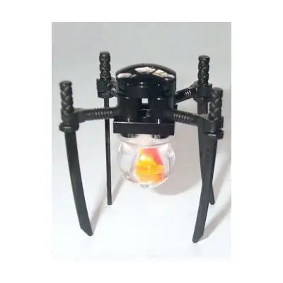  B'Omarr Monk - Trans-Neon Orange Plate